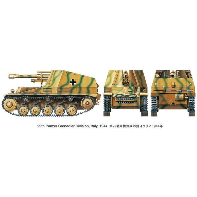 TAMIYA 1/35 German Self-Propelled Howitzer Wespe "Italian Front"