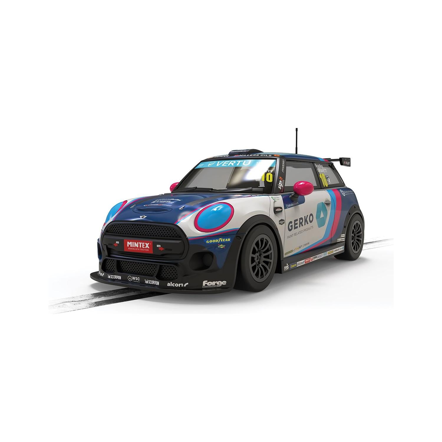 Scalextric Mini Cooper - Bradley Gravett 2024