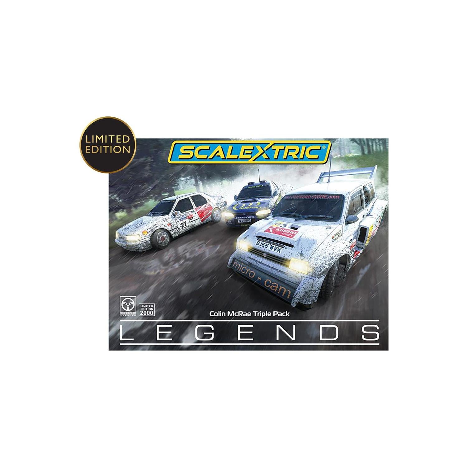 Scalextric Colin McRae - Triple Car Pack