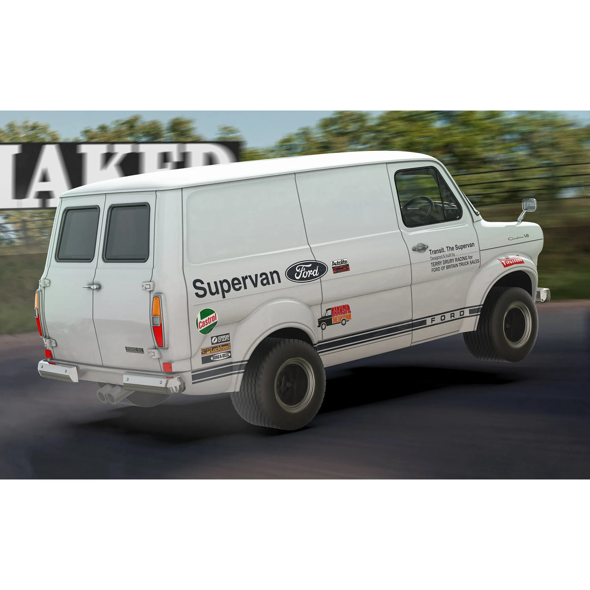 SCALEXTRIC 1/32 Ford Transit Mk 1 - Supervan