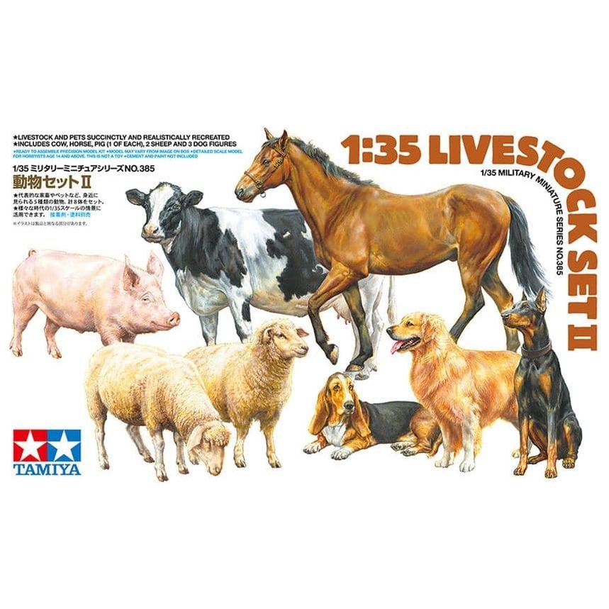 TAMIYA 1/35 Livestock Set II