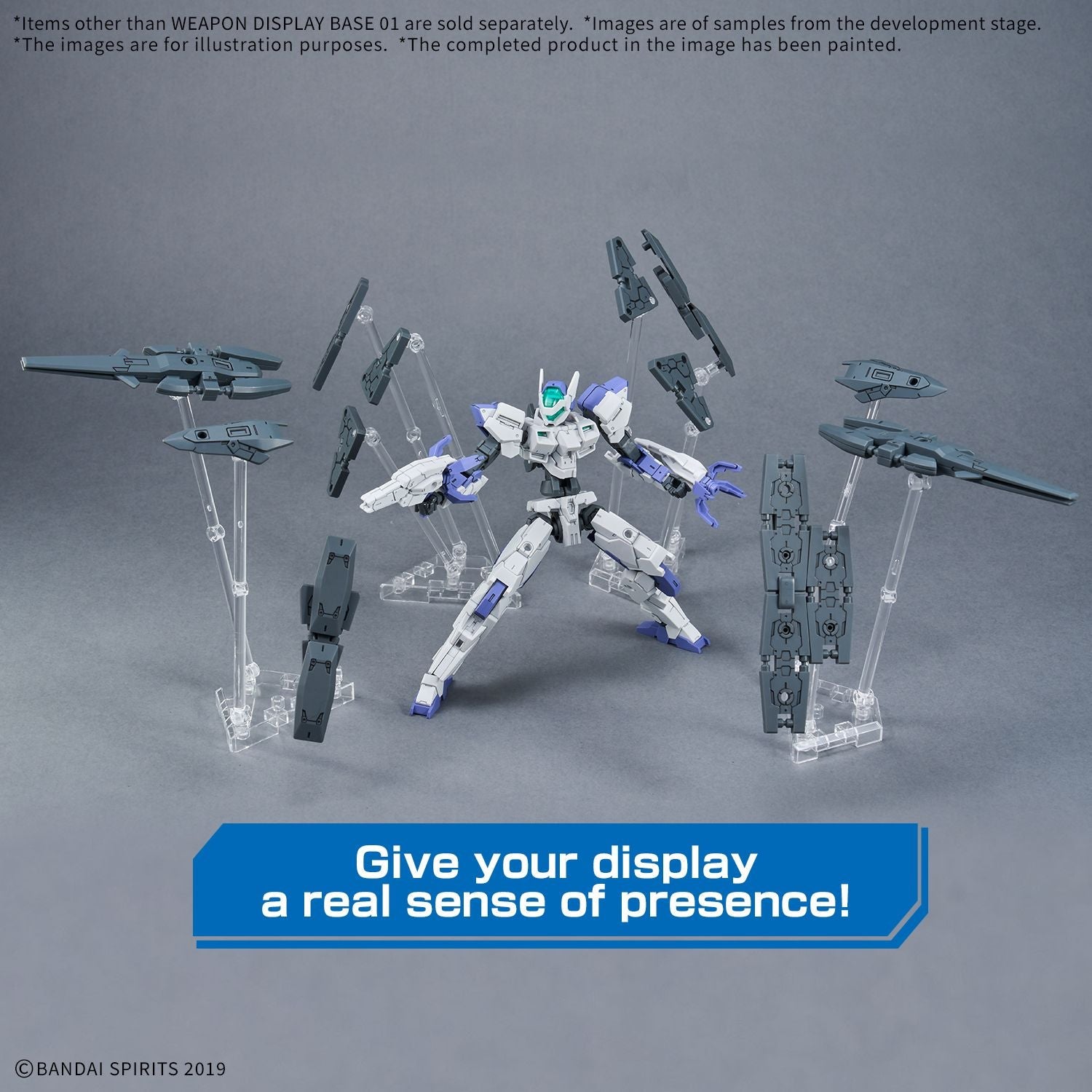BANDAI WEAPON DISPLAY BASE 01