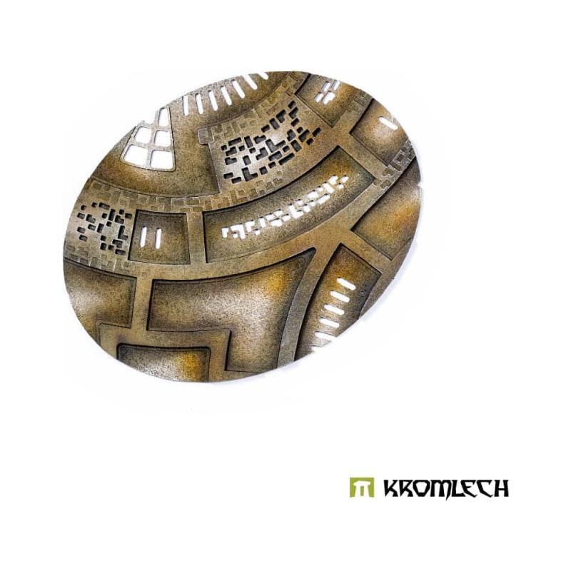 KROMLECH Caste Enclaves 120x92 mm Oval Base Topper