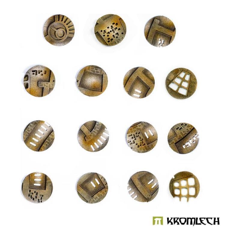 KROMLECH Caste Enclaves 32mm Round Base Toppers