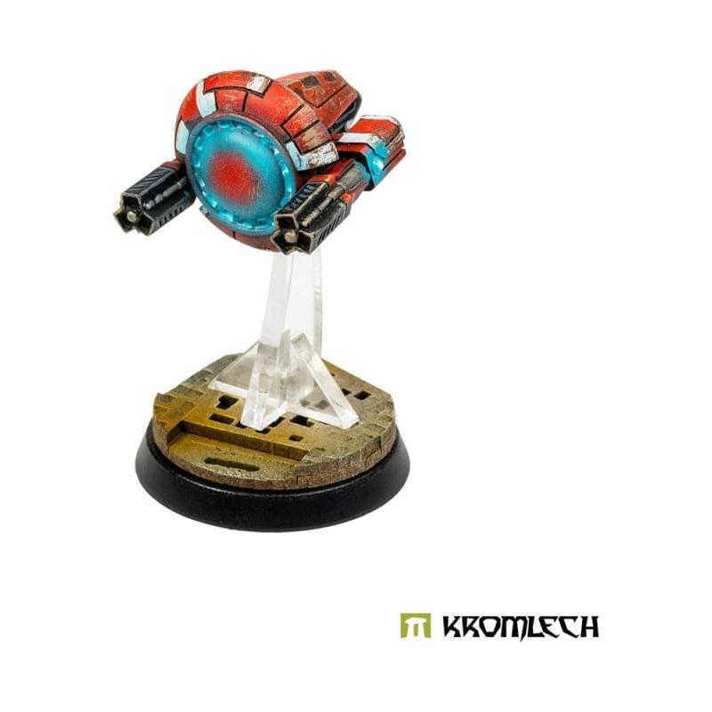 KROMLECH Caste Enclaves 40mm Round Base Toppers