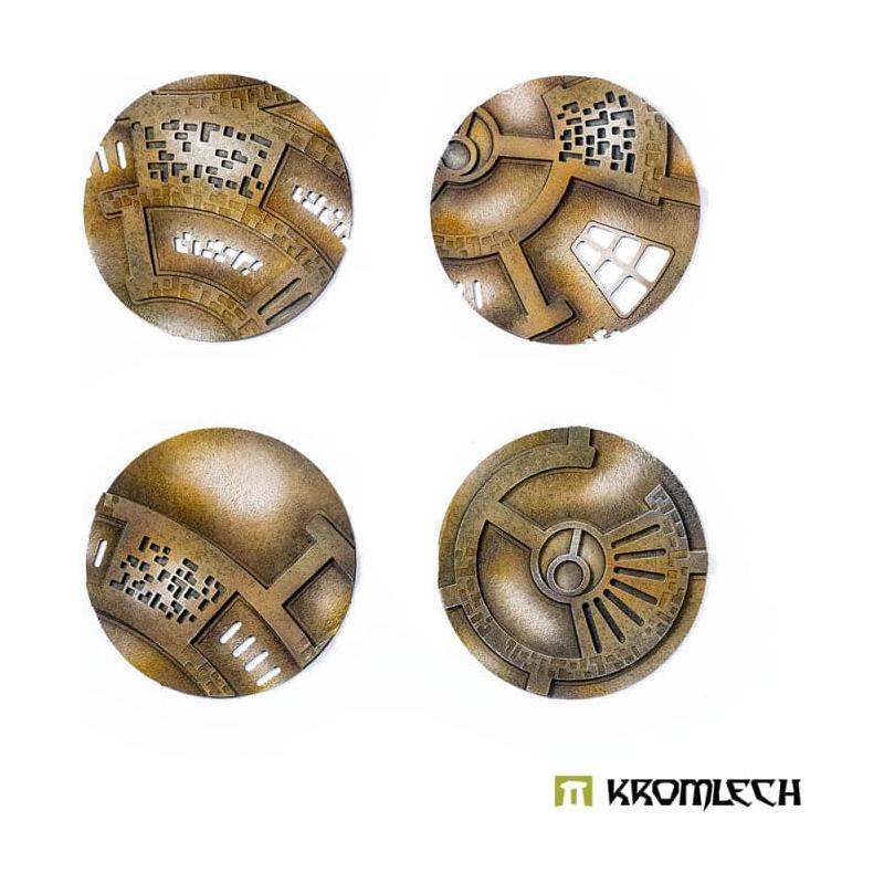 KROMLECH Caste Enclaves 60mm Round Base Toppers