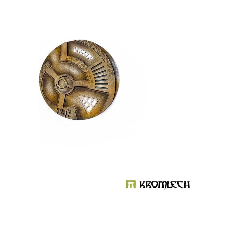 KROMLECH Caste Enclaves 80mm Round Base Topper
