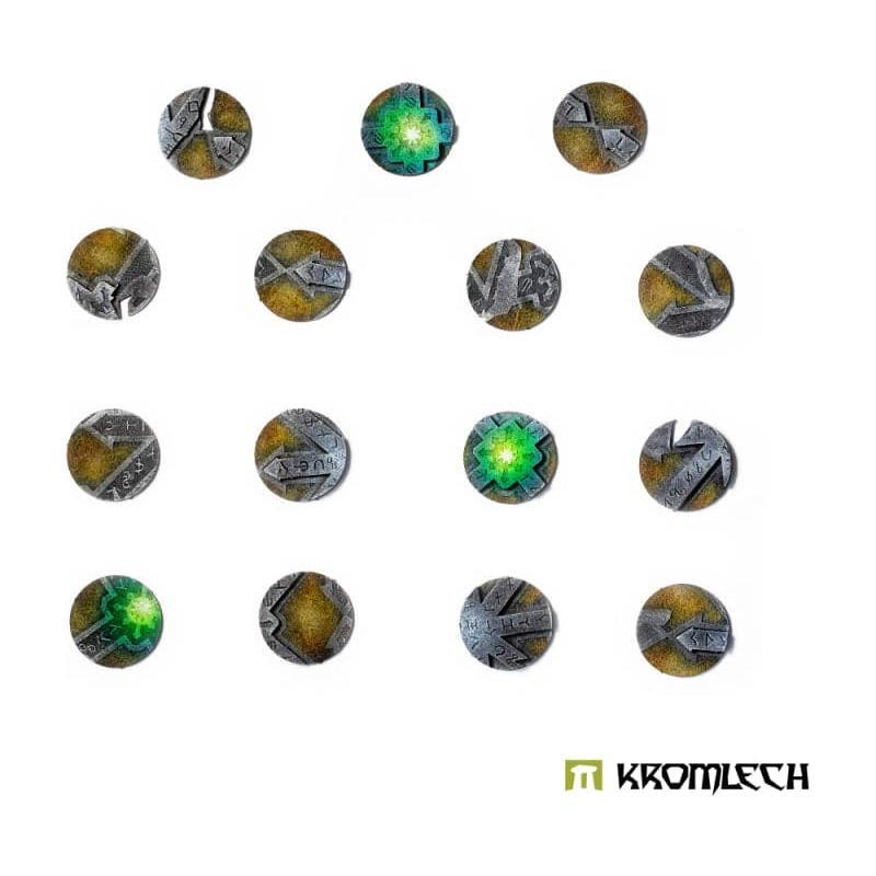 KROMLECH Chaos Temple 25mm Round Base Toppers