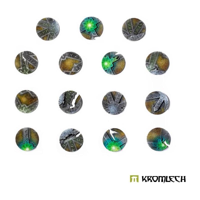 KROMLECH Chaos Temple 28.5mm Round Base Toppers