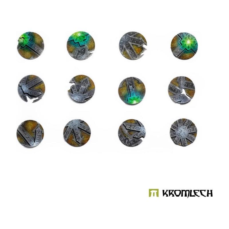 KROMLECH Chaos Temple 30mm Round Base Toppers
