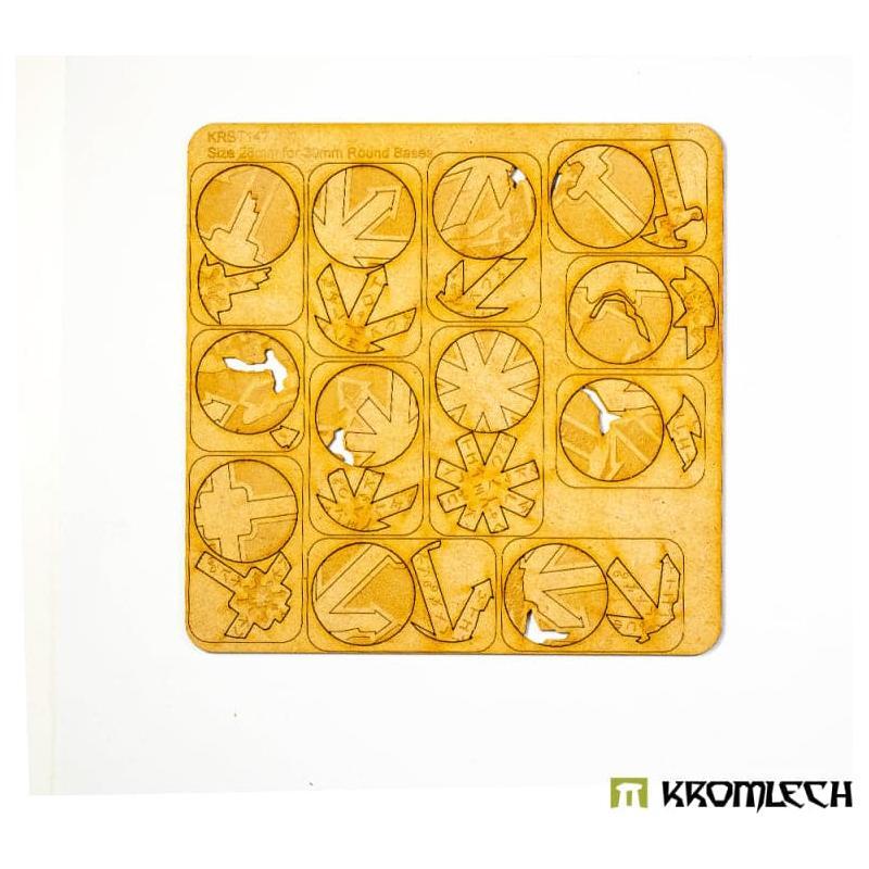 KROMLECH Chaos Temple 30mm Round Base Toppers