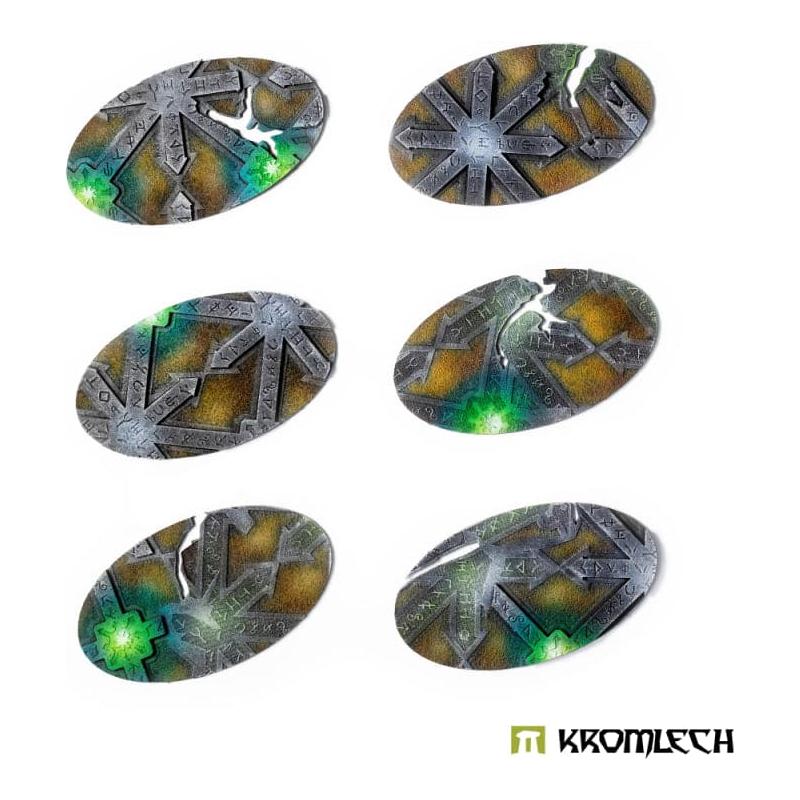 KROMLECH Chaos Temple 75x42mm Oval Base Toppers