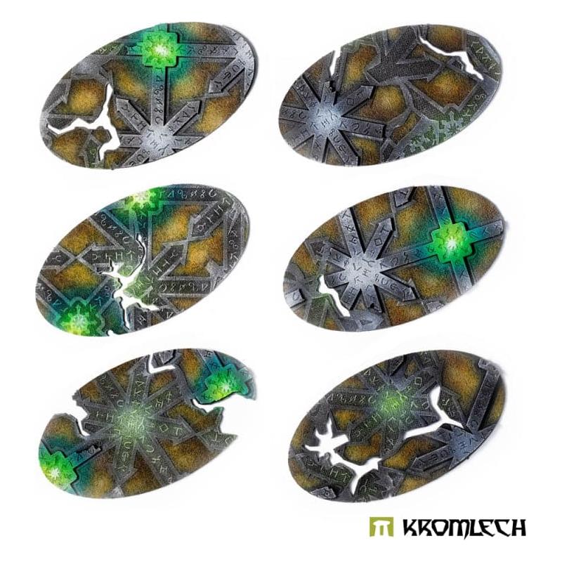 KROMLECH Chaos Temple 90x52 mm Oval Base Toppers