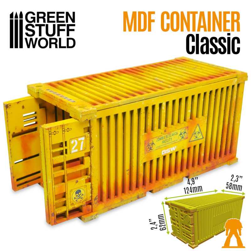 GREEN STUFF WORLD Classic Shipping Container