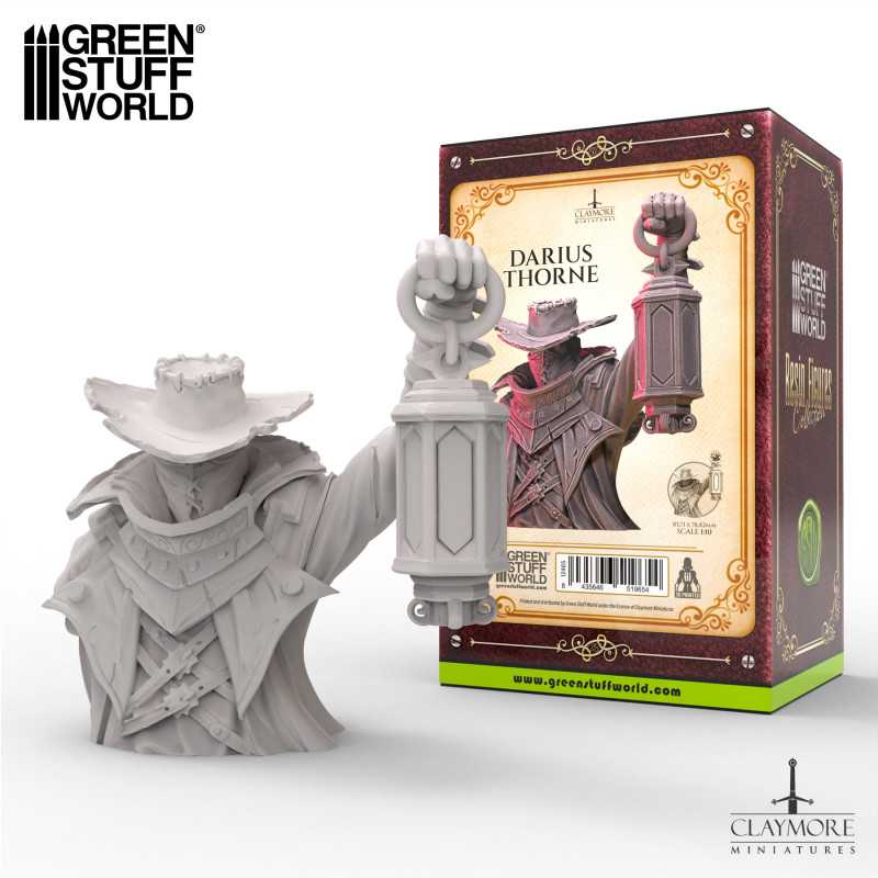 GREEN STUFF WORLD Claymore Miniatures - Darius Thorne