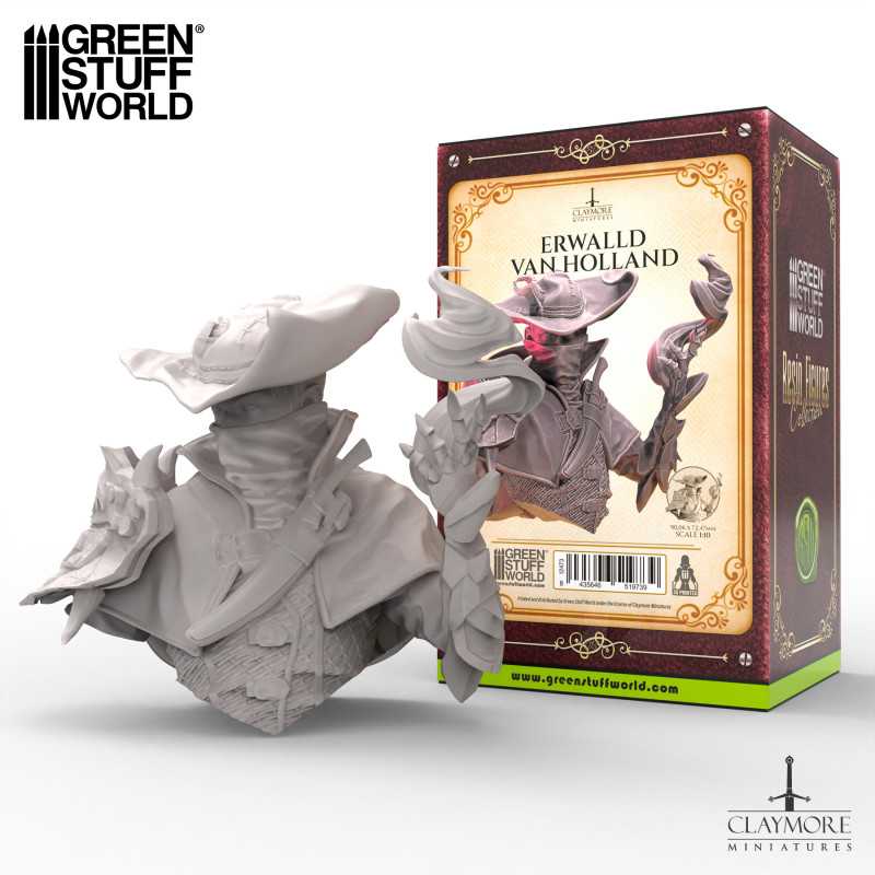 GREEN STUFF WORLD Claymore Miniatures - Erwalld Van Holland