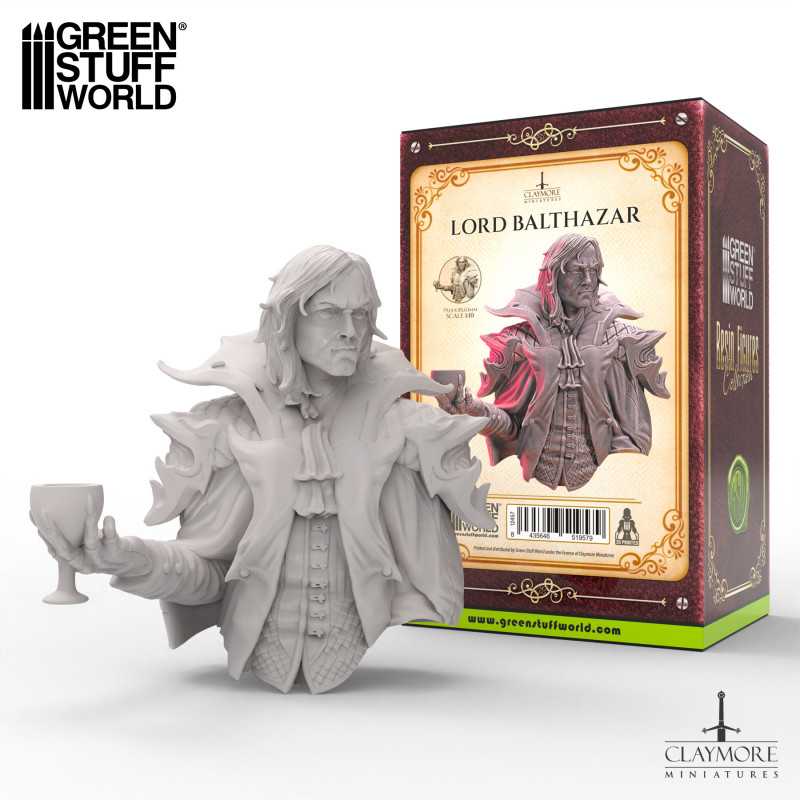 GREEN STUFF WORLD Claymore Miniatures - Lord Balthazar
