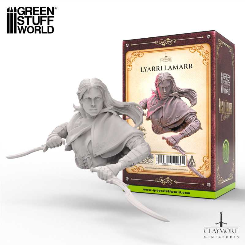 GREEN STUFF WORLD Claymore Miniatures - Lyarri Lamarr
