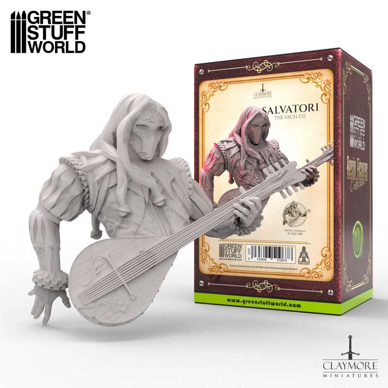 GREEN STUFF WORLD Claymore Miniatures - Salvatori The Faceless