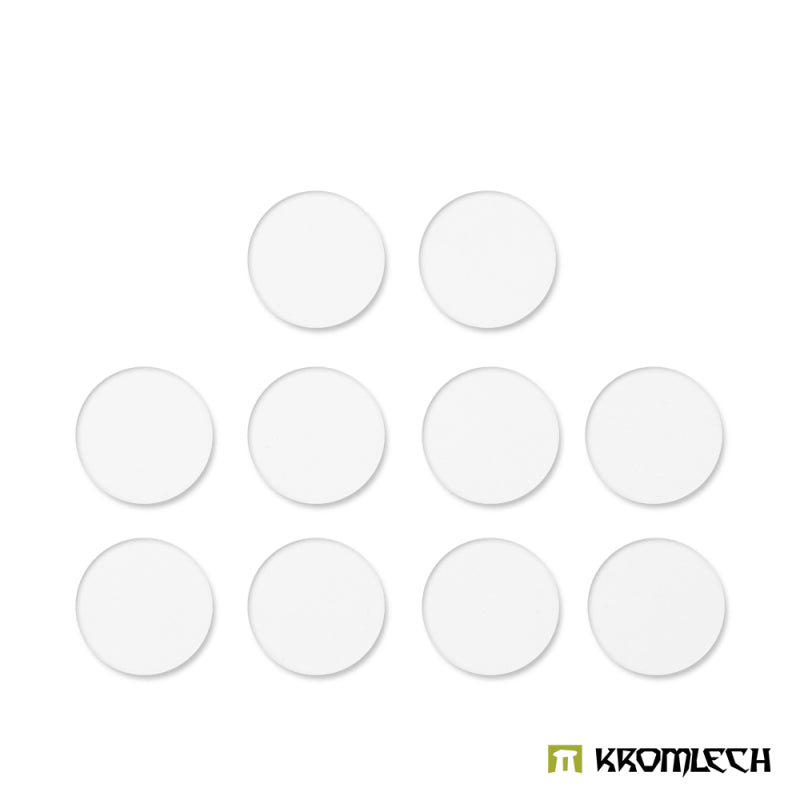 KROMLECH Clear Acrylic Bases: Round 55 mm