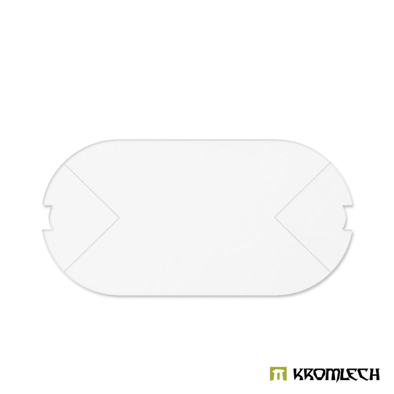 KROMLECH Clear Acrylic Legion Base – 200x100 mm