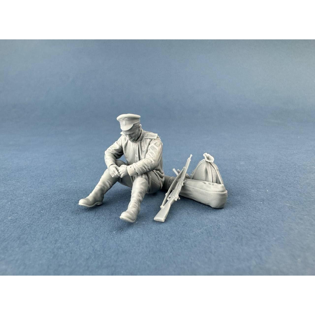 COPPER STATE MODELS Imperial Russian Army Soldier tired