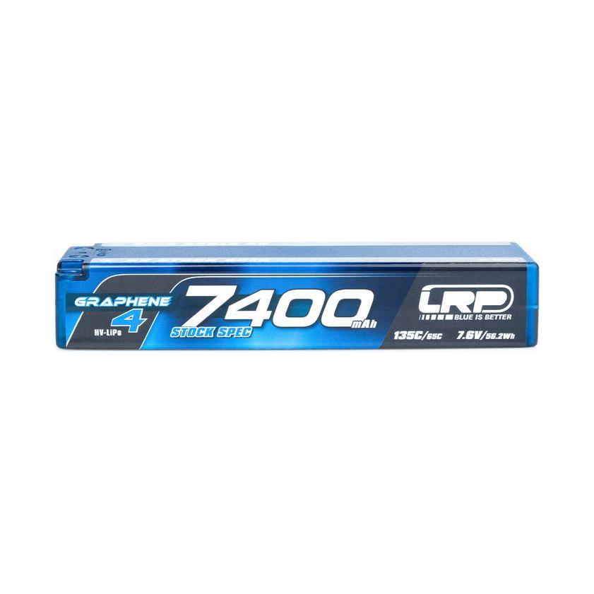 LRP HV Stock Spec GRAPHENE-4 7400mAh Hardcase battery