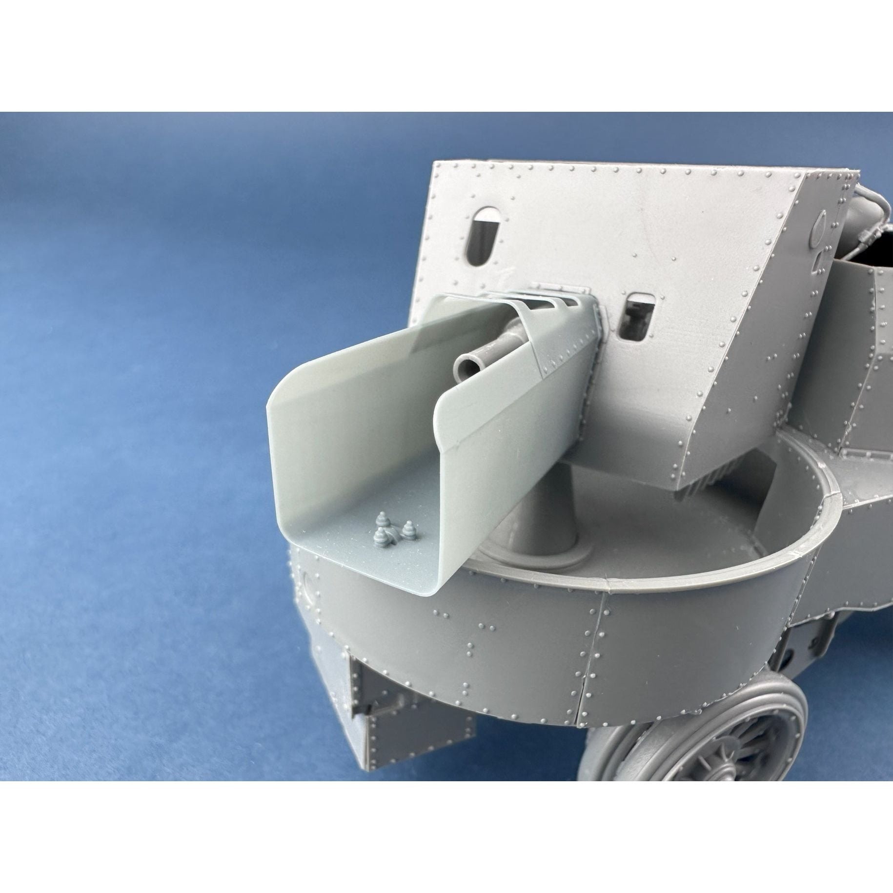 COPPER STATE MODELS 1/35 Garford-Putilov Gun's Armoured Cowl