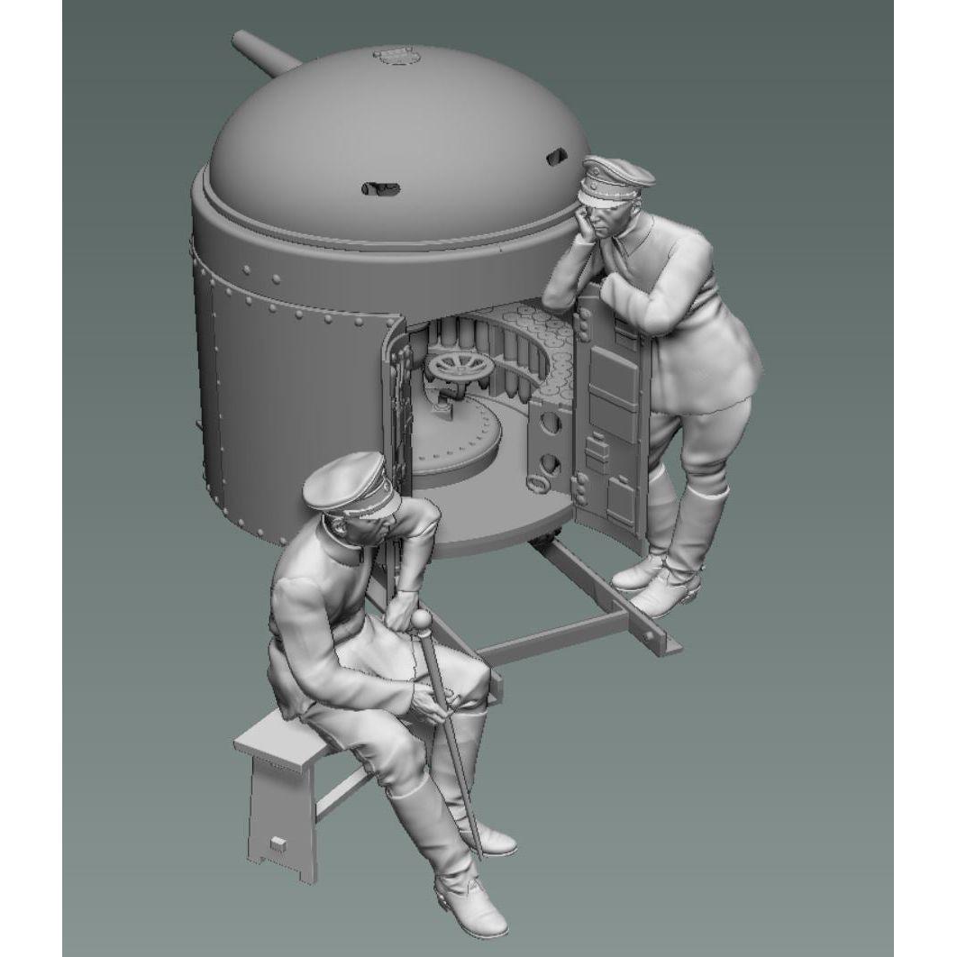 COPPER STATE MODELS 1/35 Fahrpanzer German Leaning Crewman