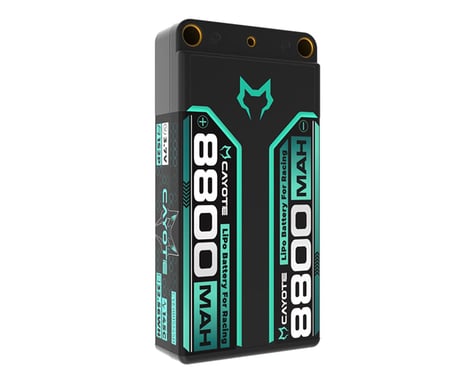CAYOTE Racing Lipo Battery, 145C, 8800mAh, 1S2P, 3.7V, 32.56Wh
