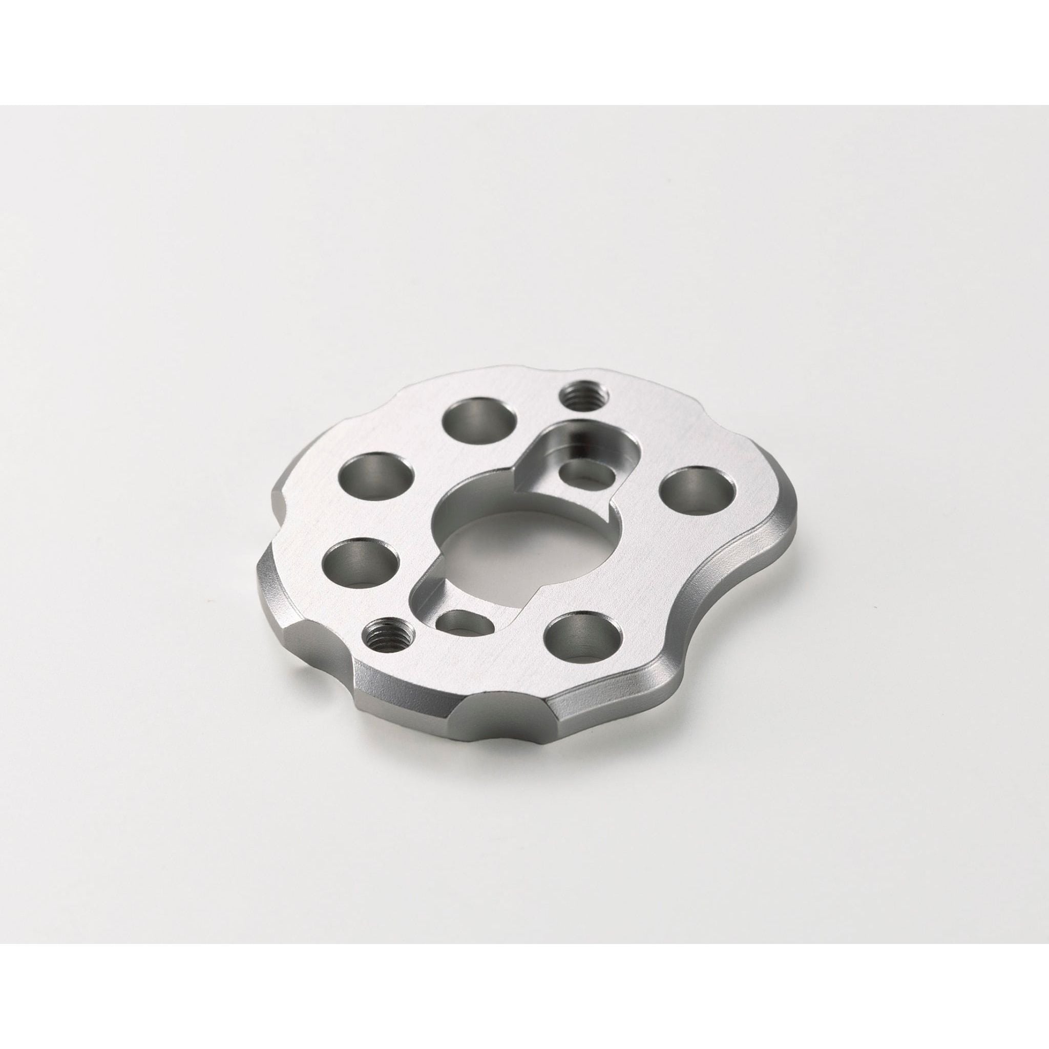 PINE BEACH 380 Motor Adapter MK2 for Tamiya Grasshopper / Mighty Frog / Wild One / Hornet Silver