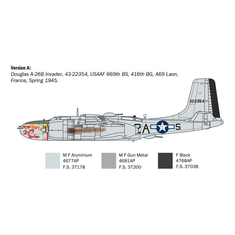 ITALERI A-26B Invader (New Decals Edition)