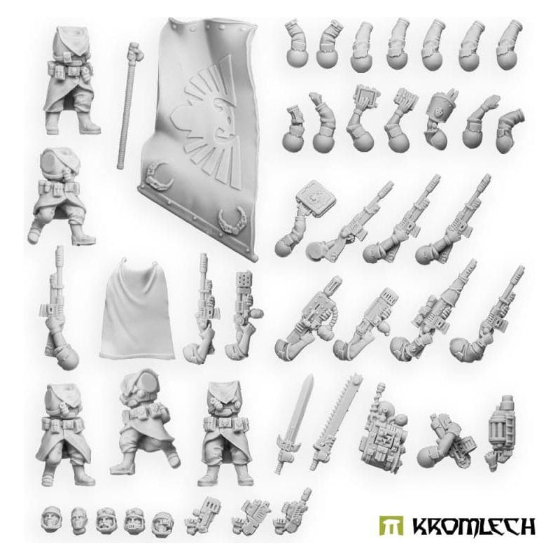 KROMLECH Desert Raiders Command Squad (5)