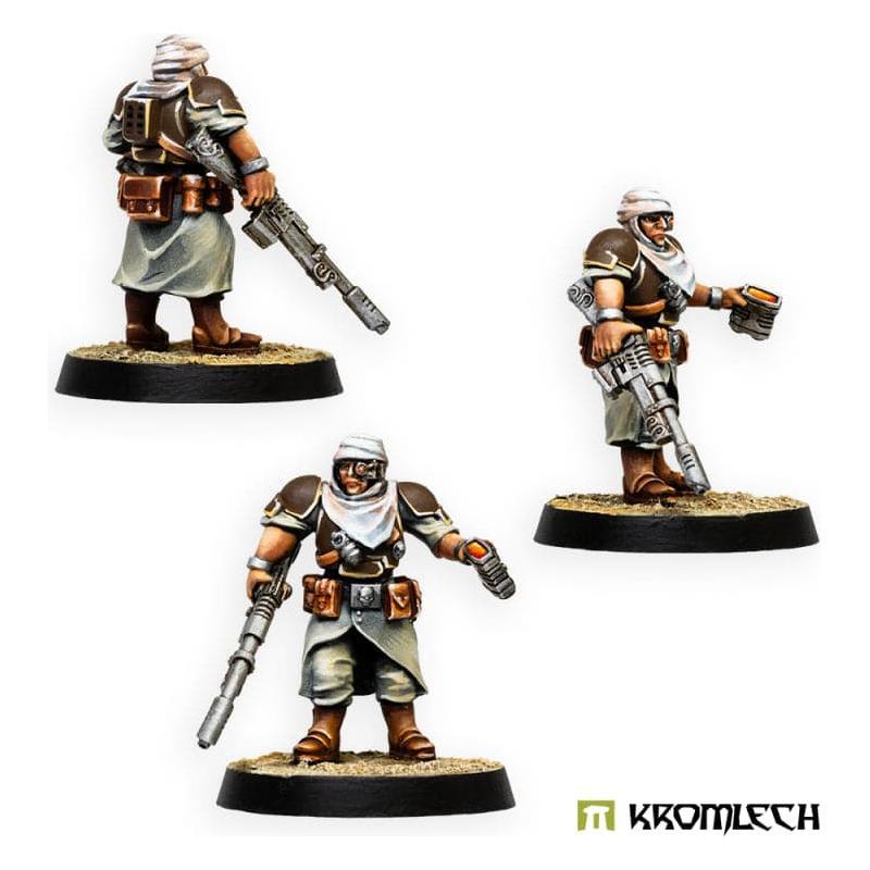 KROMLECH Desert Raiders Command Squad (5)