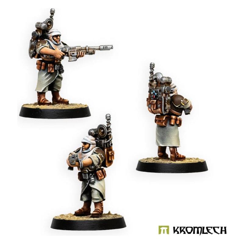 KROMLECH Desert Raiders Command Squad (5)