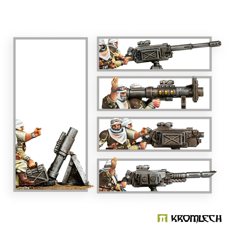 KROMLECH Desert Raiders Heavy Weapons Squad (3)