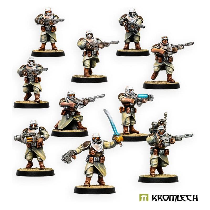 KROMLECH Desert Raiders Infantry Squad (10)