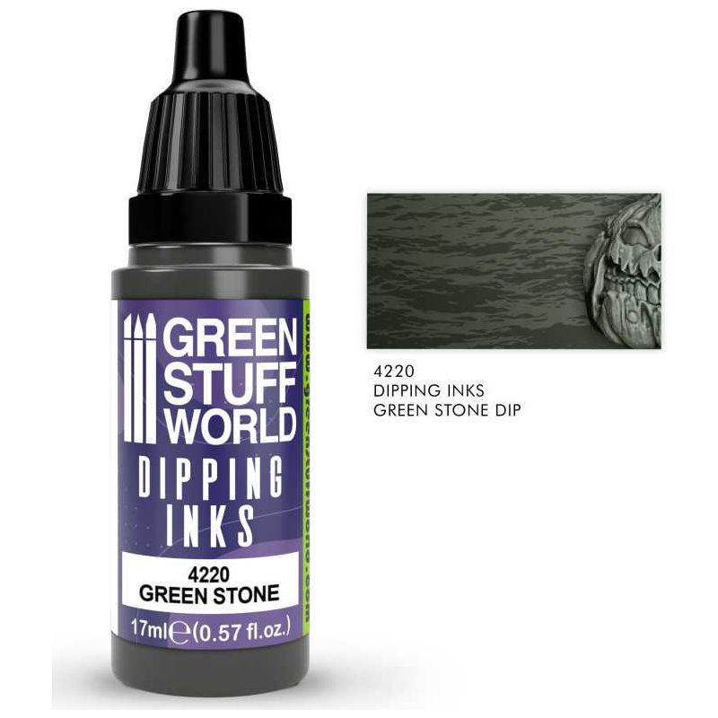 GREEN STUFF WORLD Dipping ink 17 ml - Green Stone Dip
