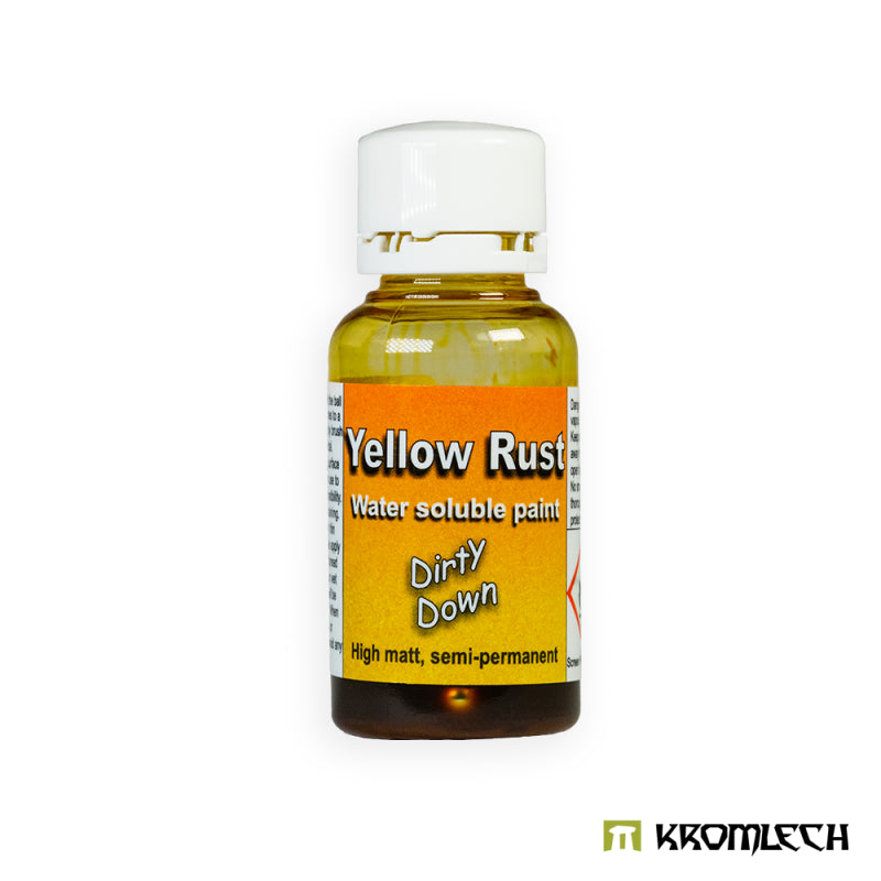 KROMLECH Dirty Down Paint - Yellow Rust Effect