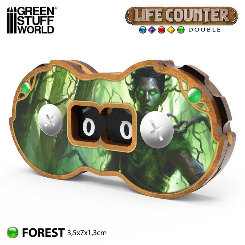 GREEN STUFF WORLD Double life counters - Forest