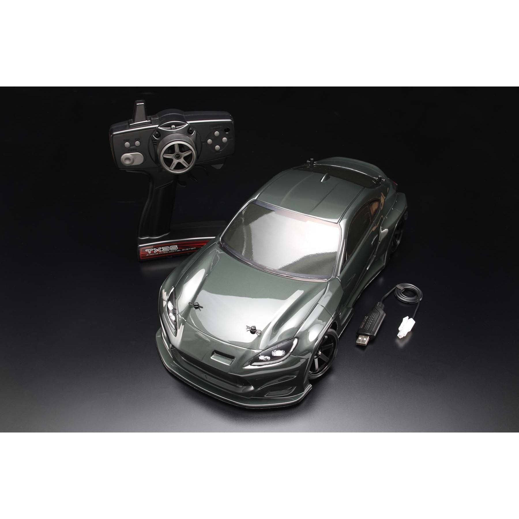 YOKOMO 1/10 EP 2WD Drift Package Pandem GR86 Gunmetal Assembled with Gyro Brushed