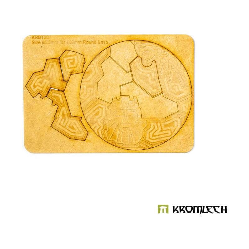 KROMLECH Dvergr Spaceship 100mm Round Base Topper