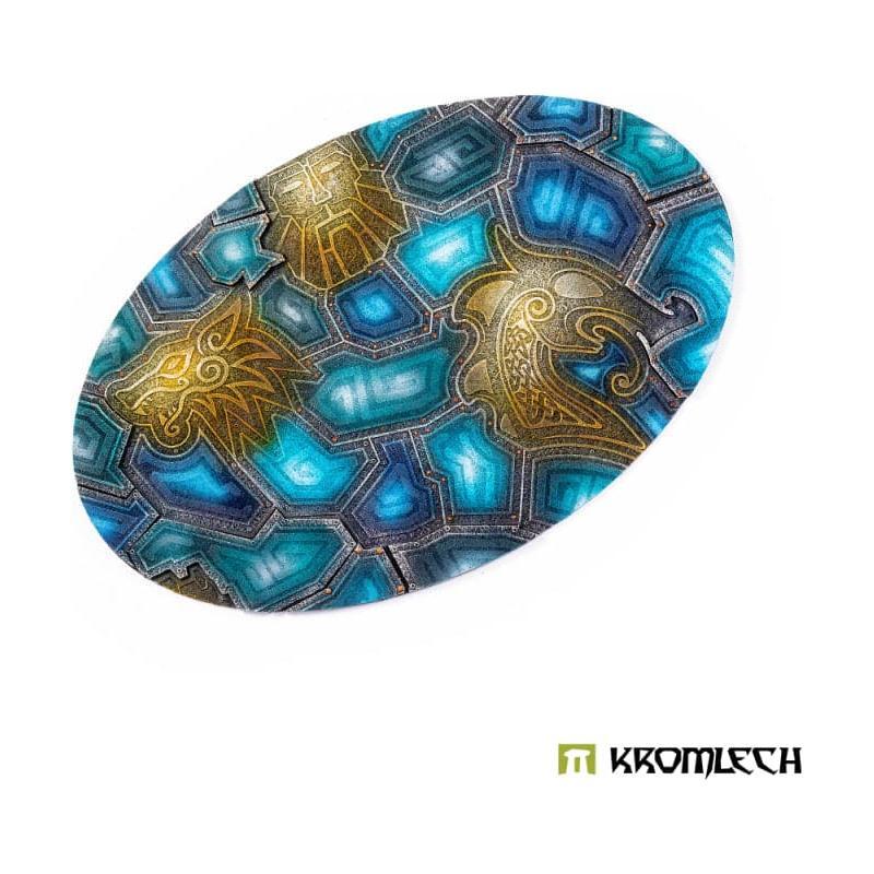 KROMLECH Dvergr Spaceship 170x105mm Oval Base Topper