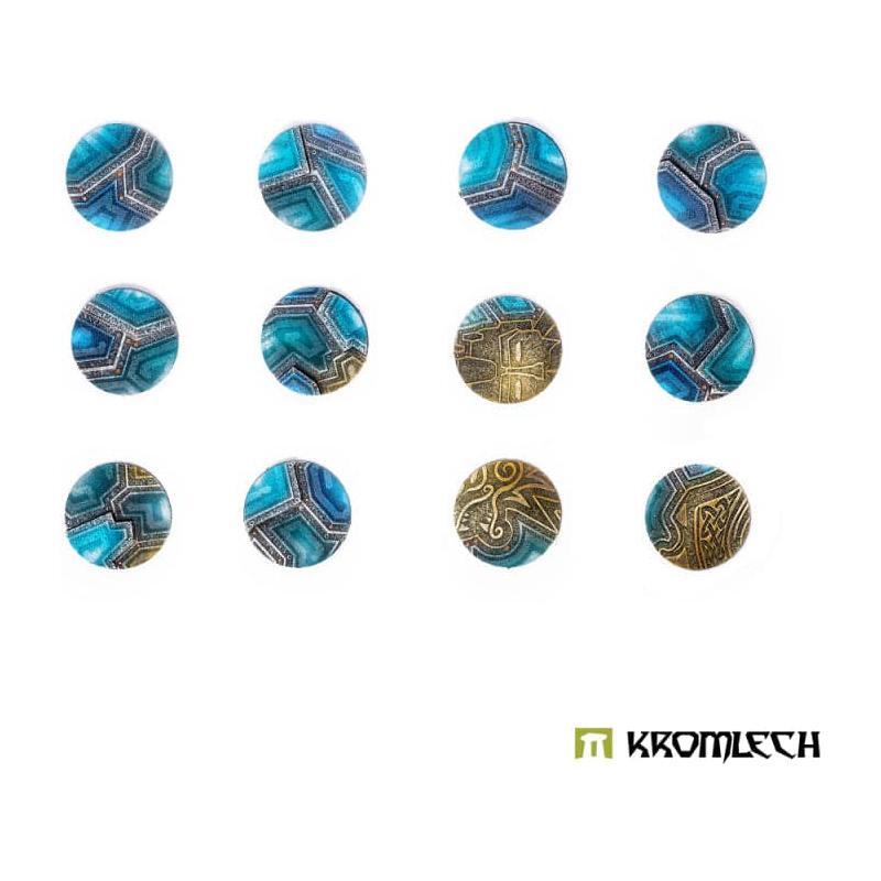 KROMLECH Dvergr Spaceship 30mm Round Base Toppers