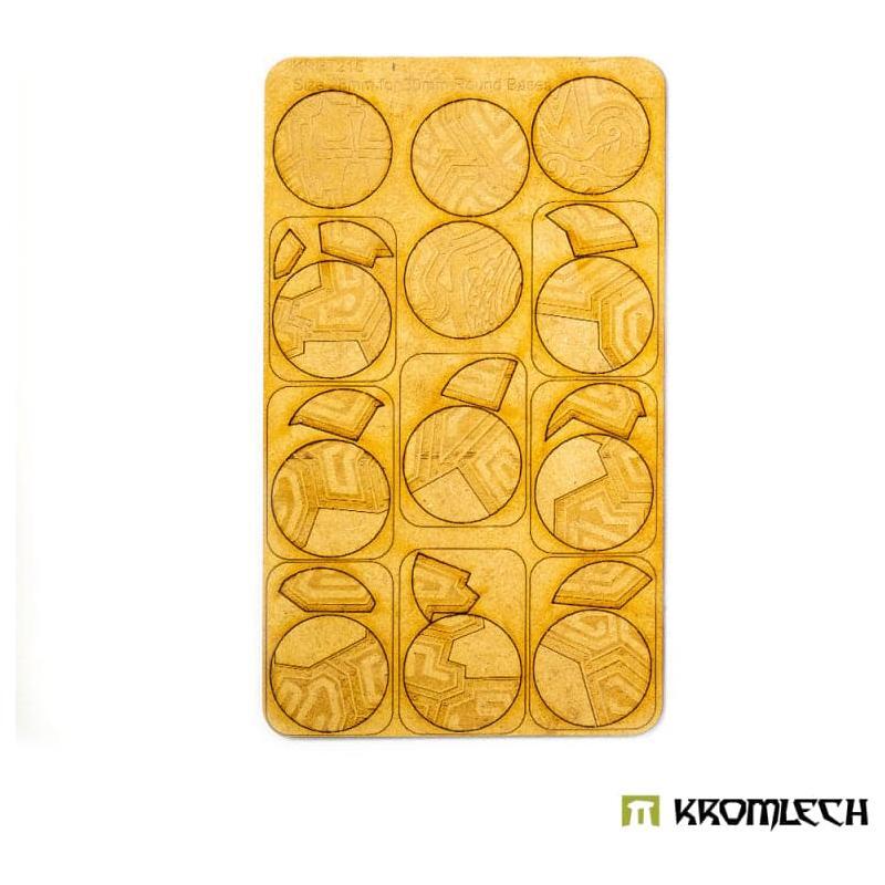 KROMLECH Dvergr Spaceship 30mm Round Base Toppers