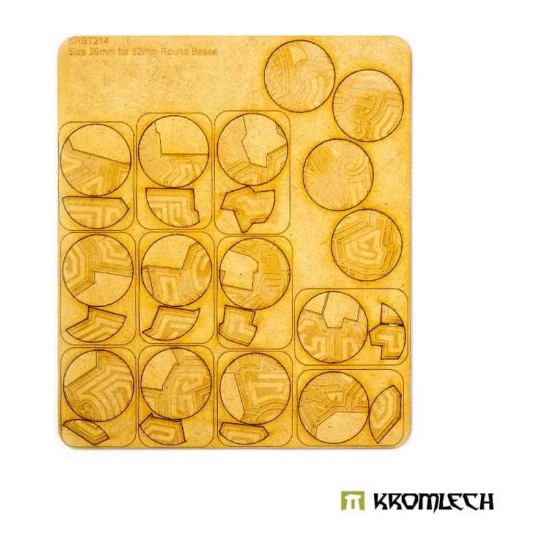 KROMLECH Dvergr Spaceship 32mm Round Base Toppers