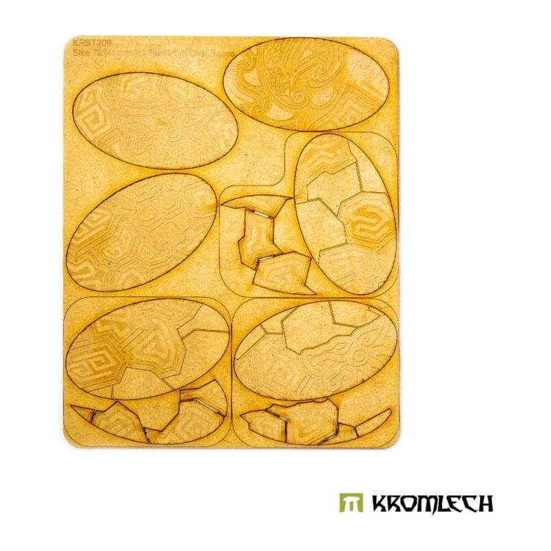 KROMLECH Dvergr Spaceship 75x42 mm Oval Base Toppers