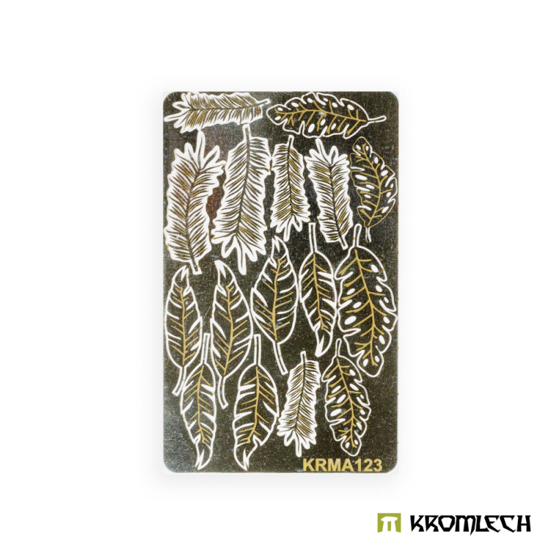 KROMLECH Etched Brass Jungle Tree Leaves