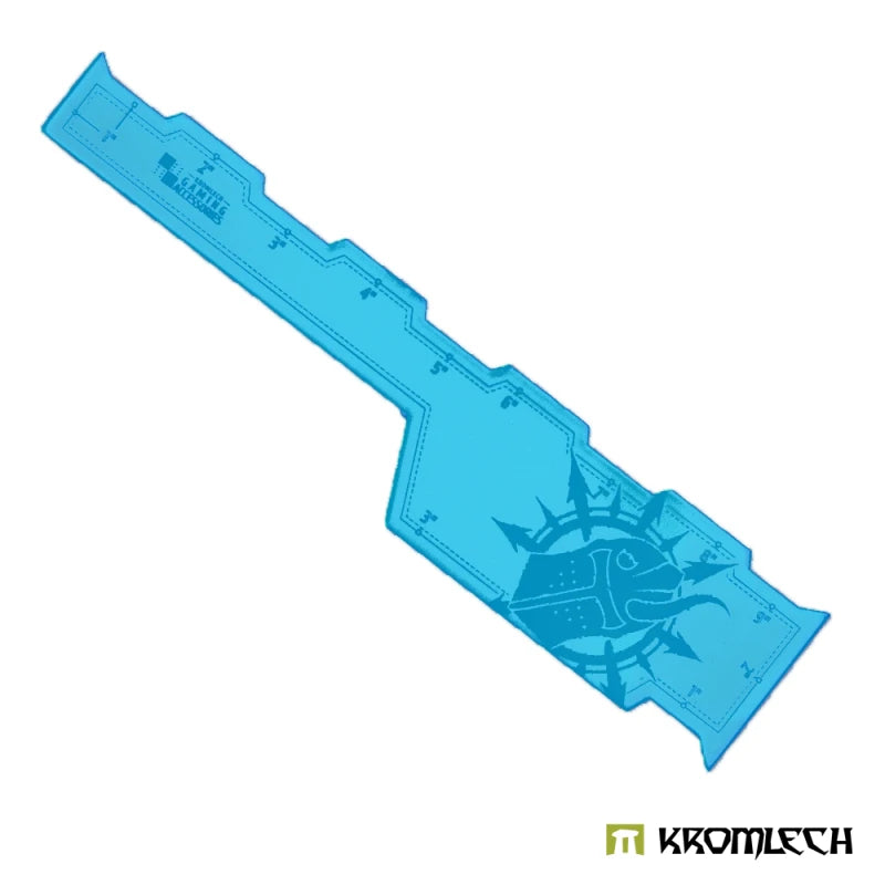 KROMLECH Fallen Knights Battle Ruler 9" - Blue