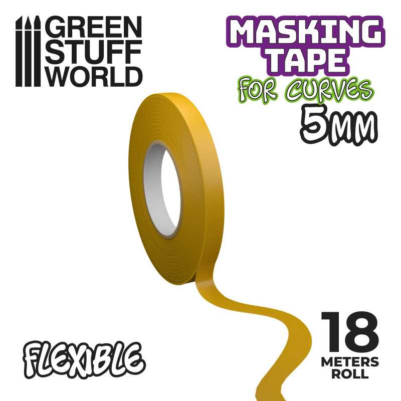 GREEN STUFF WORLD Flexible Masking Tape - 5mm